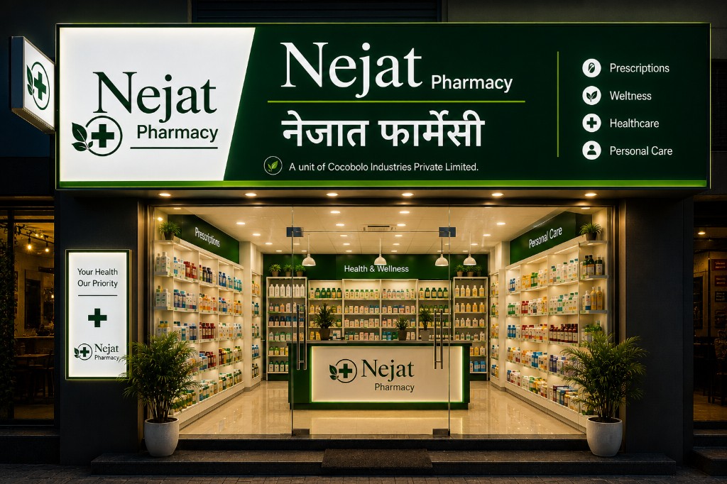 Nejat Pharmacy storefront